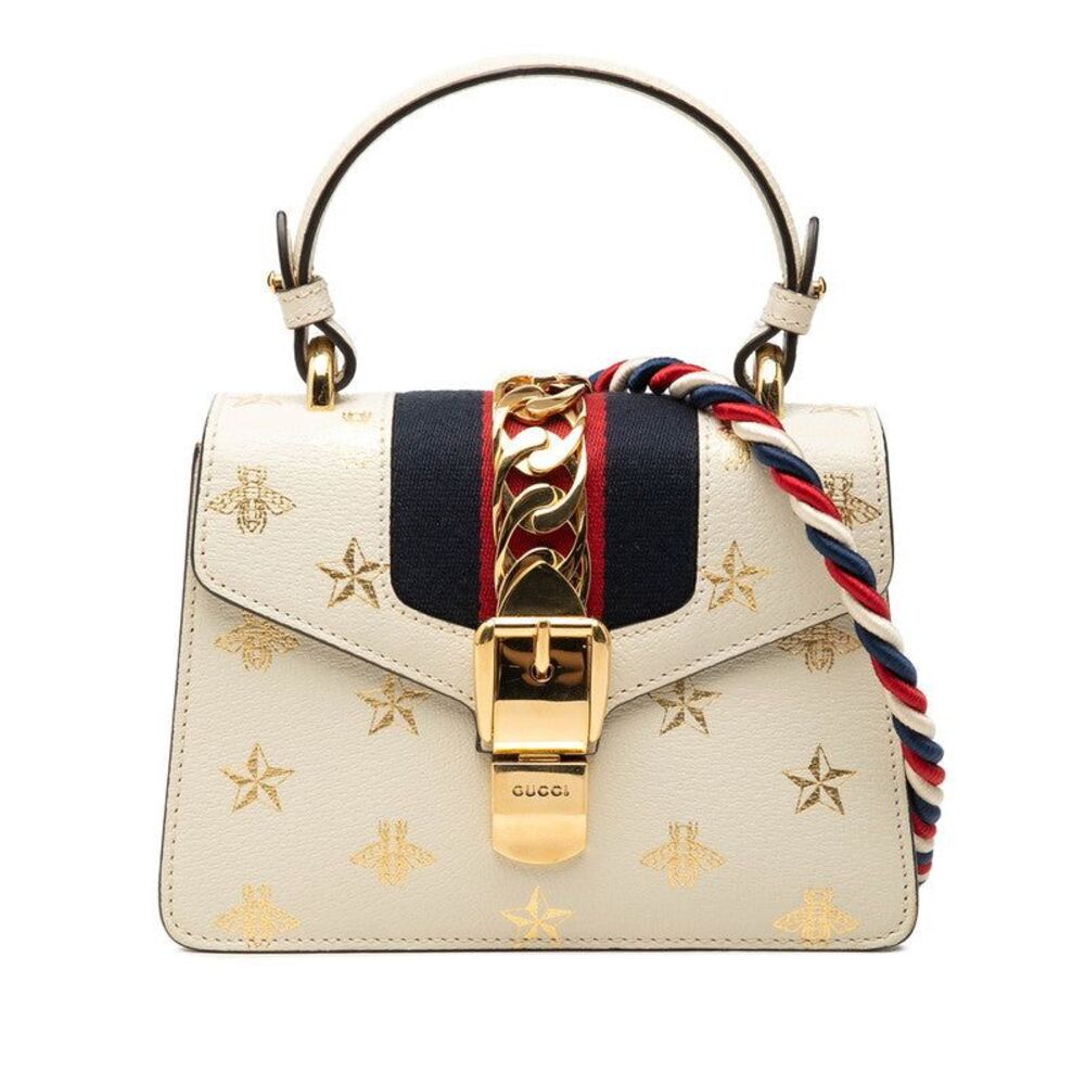 Gucci Bee & Star Mini Sylvie Handbag